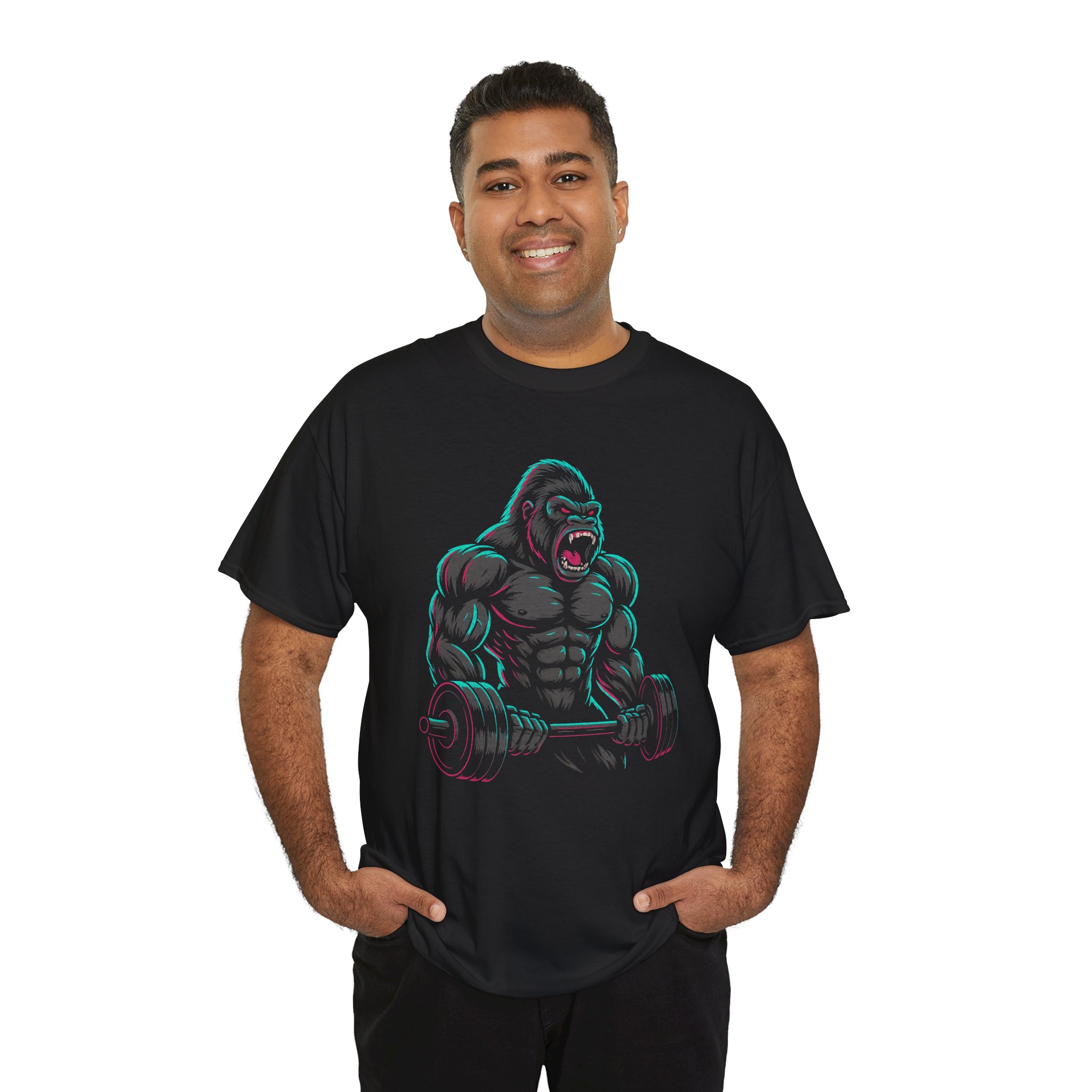 Muscular gorilla Tee - Image 5