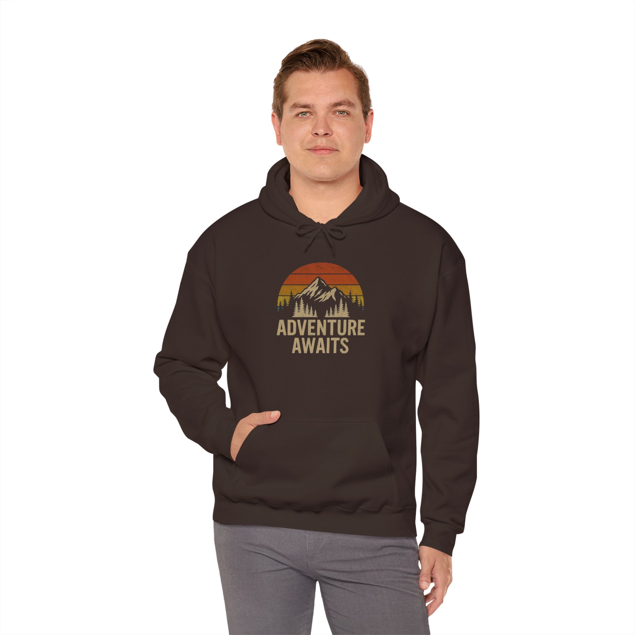 Mountain and forest Unisex Hoodie - Image 2