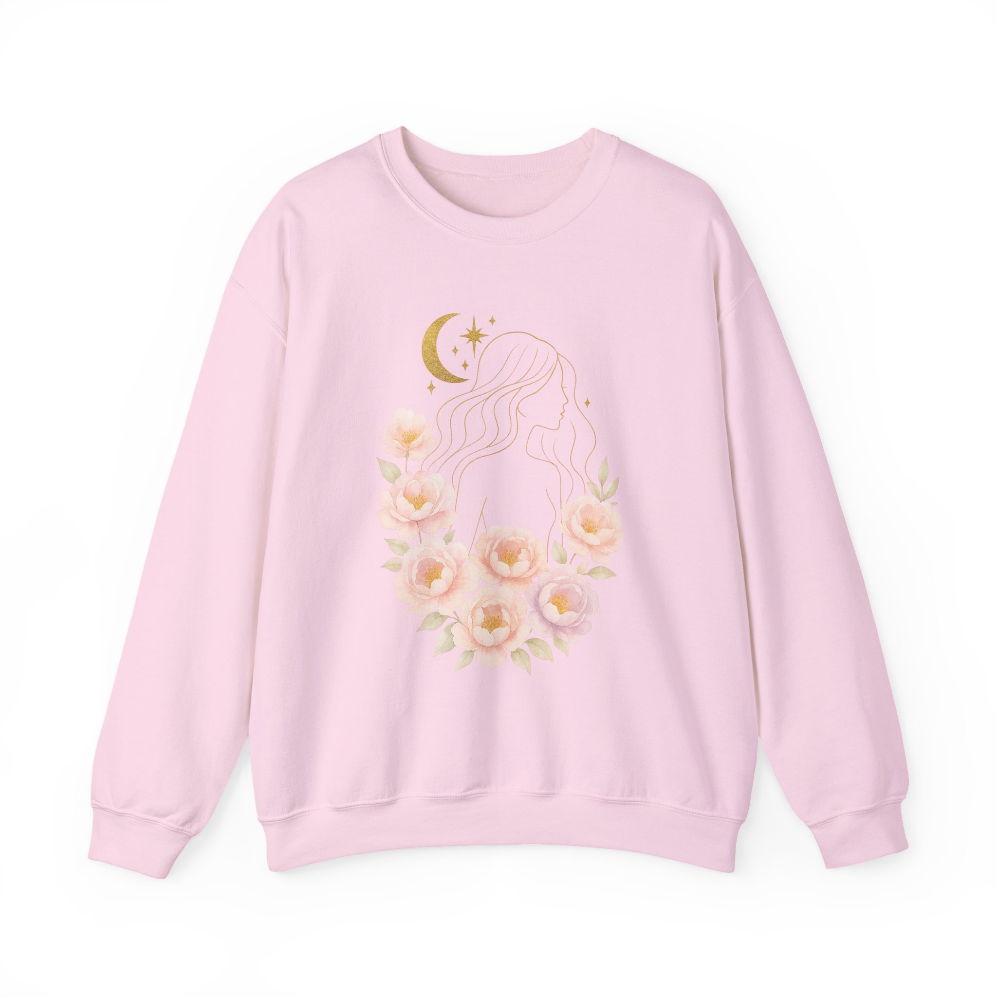 Blooming Moonlight Unisex Crewneck Sweatshirt - Image 7