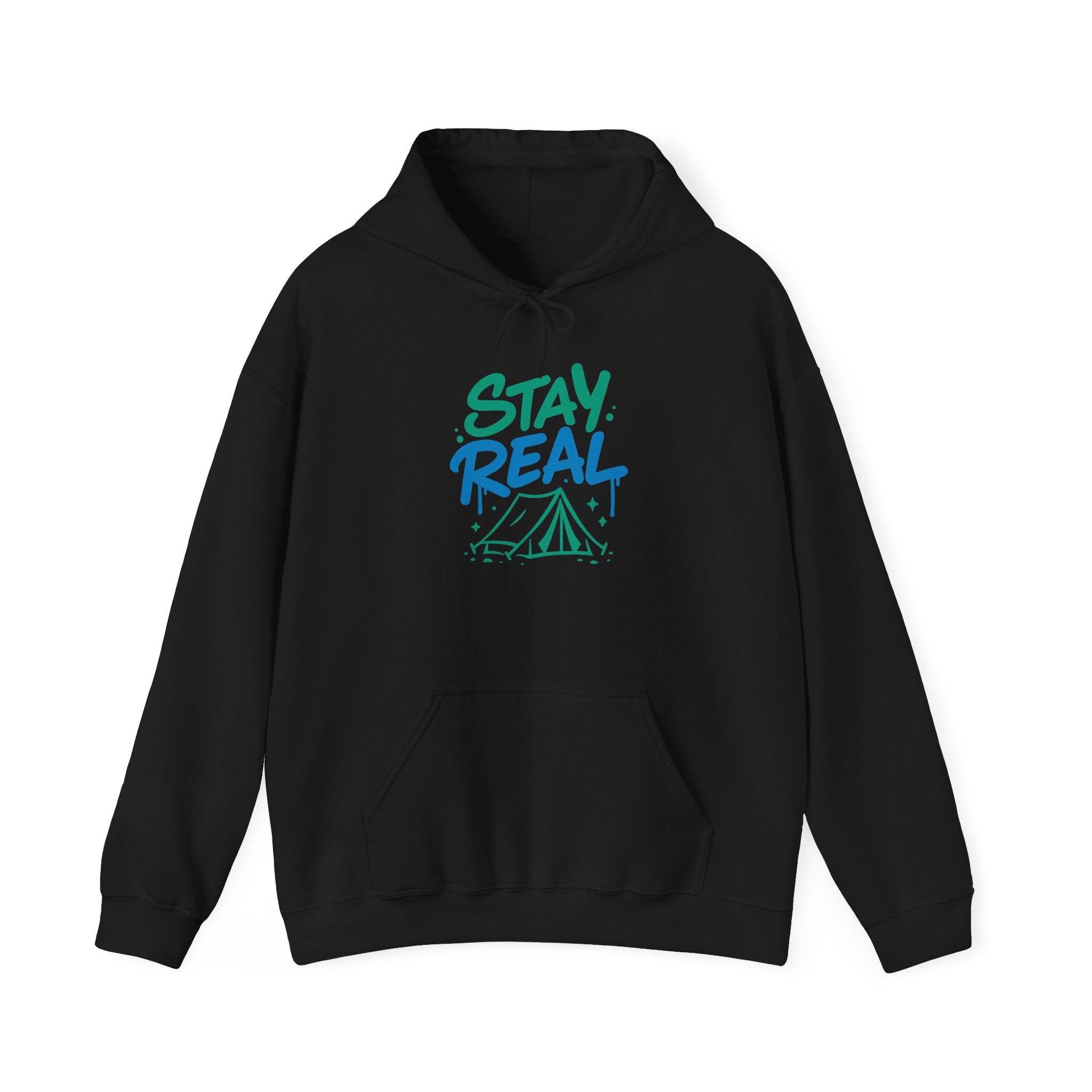 Stay Real Unisex Hoodie - Image 5