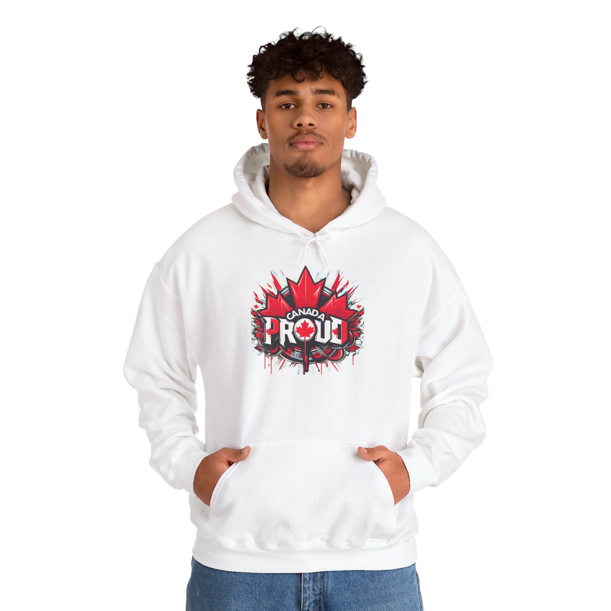 Unisex Canada Proud Hoodie - Image 4