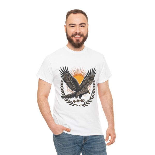 Eagle Sunset Heavy Cotton Tee