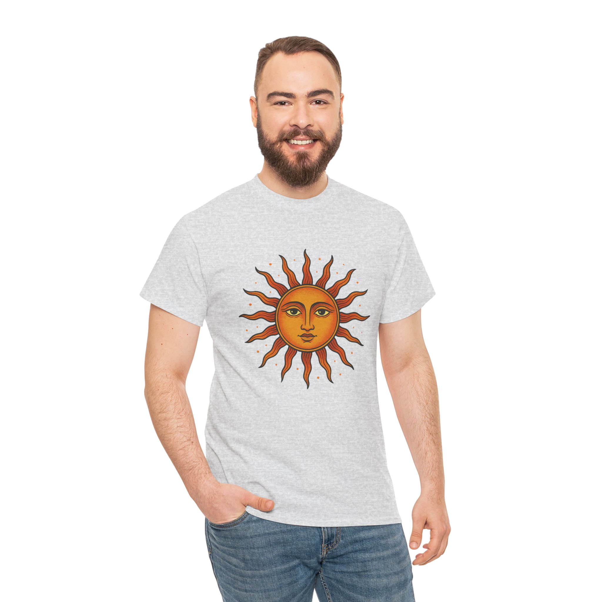 Sunshine Heavy Cotton Tee - Image 3