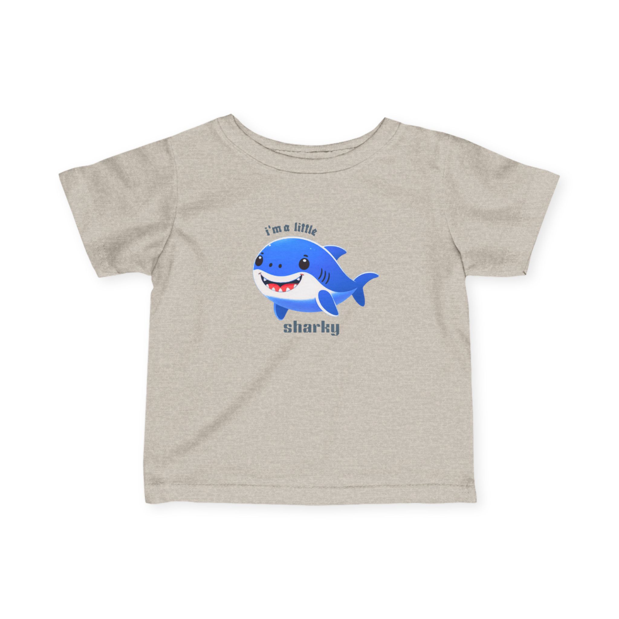 I'm a Little Sharky Infant Tee - Image 3