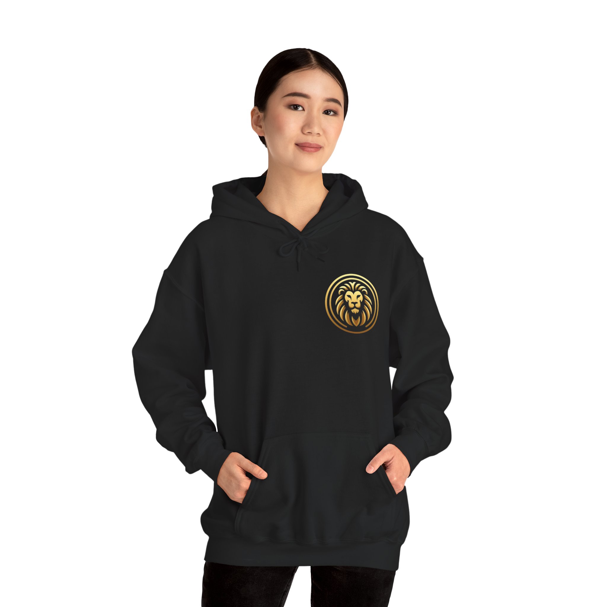 Unisex Golden Lion Hoodie - Image 3
