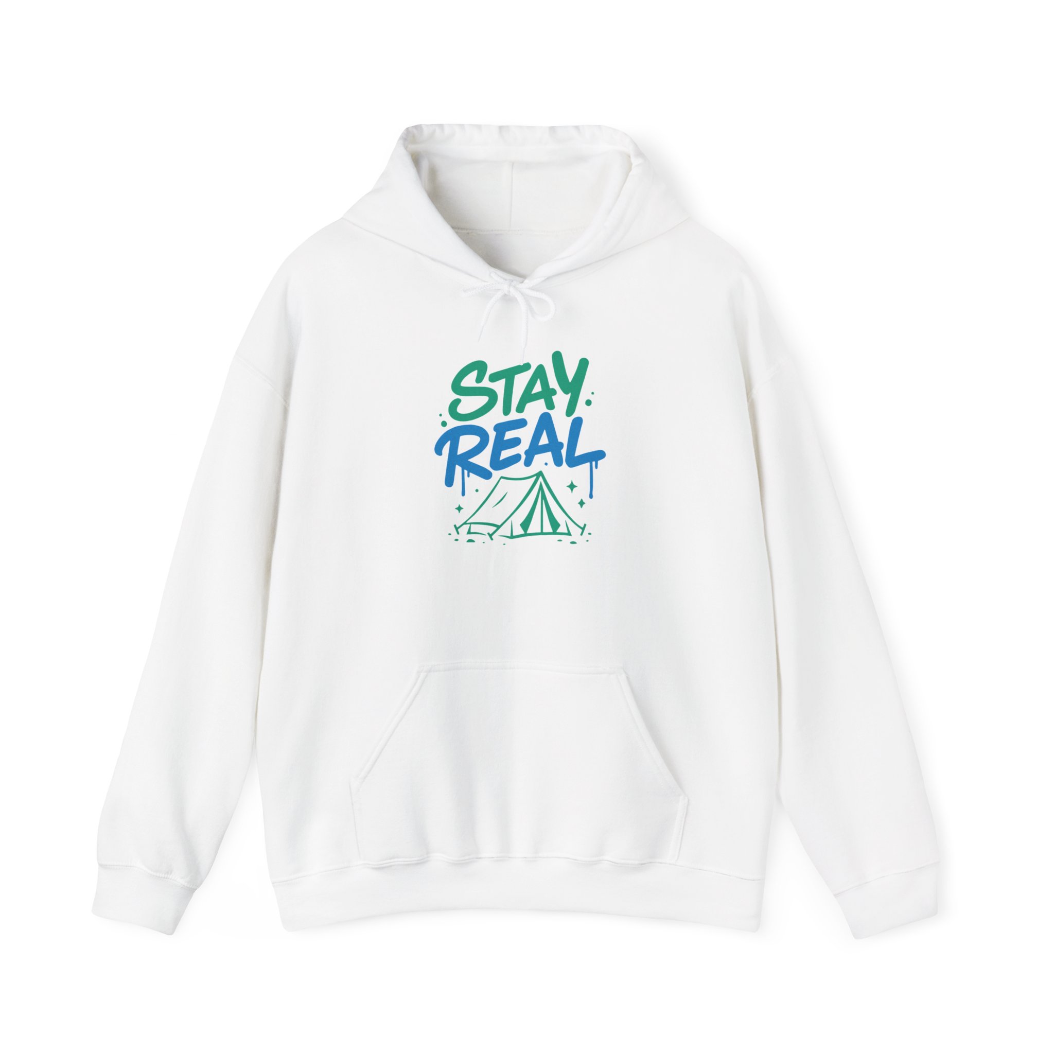 Stay Real Unisex Hoodie - Image 8