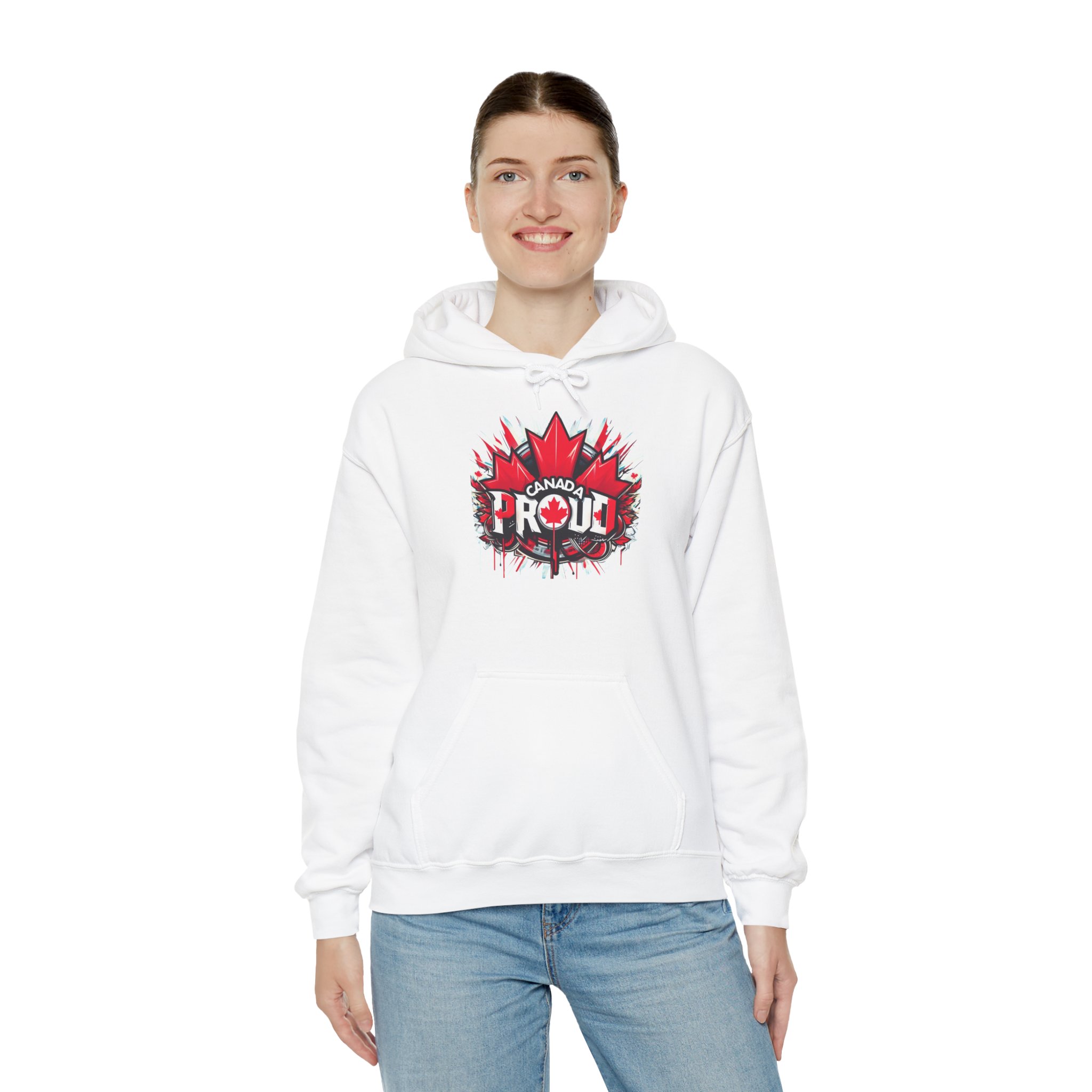 Unisex Canada Proud Hoodie - Image 2
