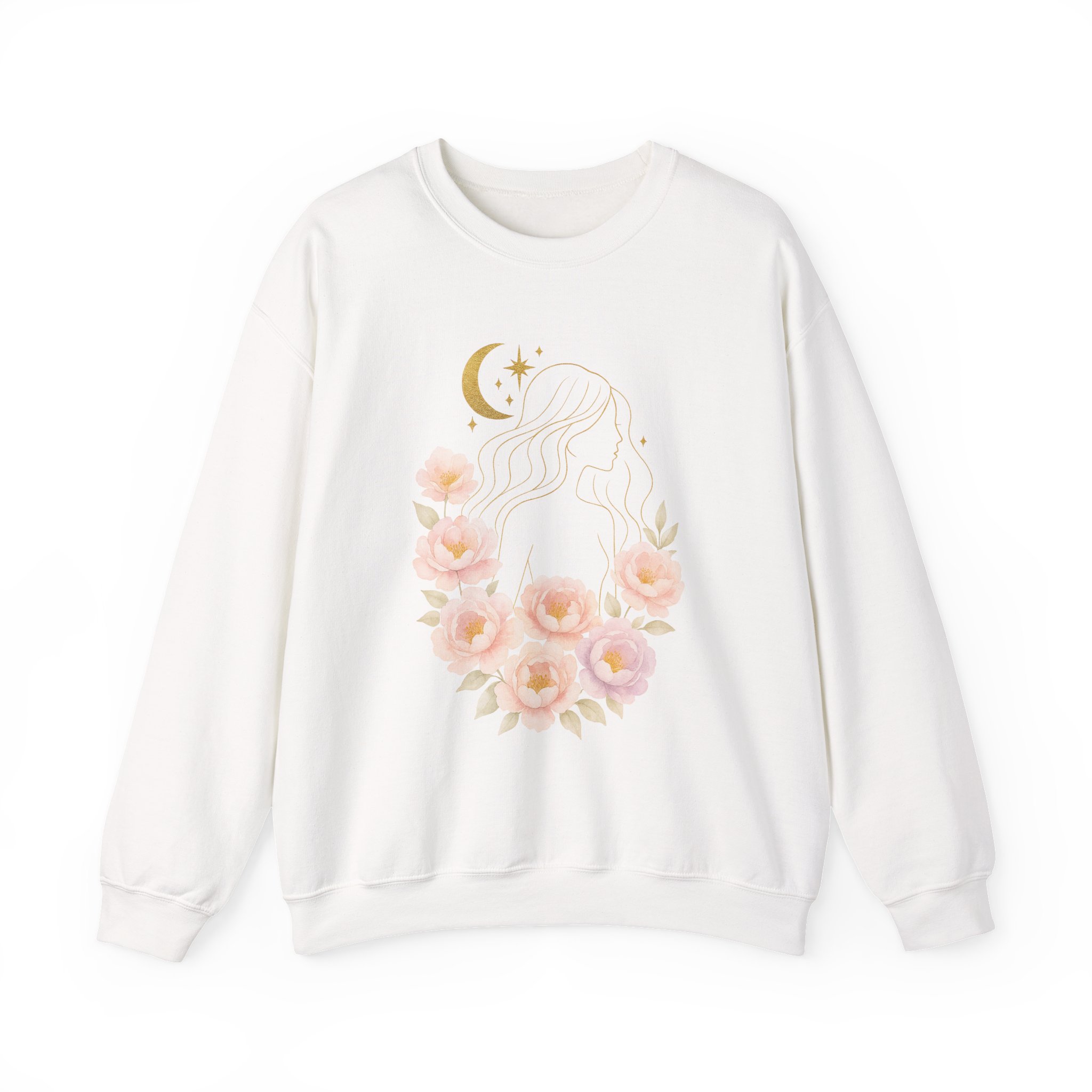 Blooming Moonlight Unisex Crewneck Sweatshirt