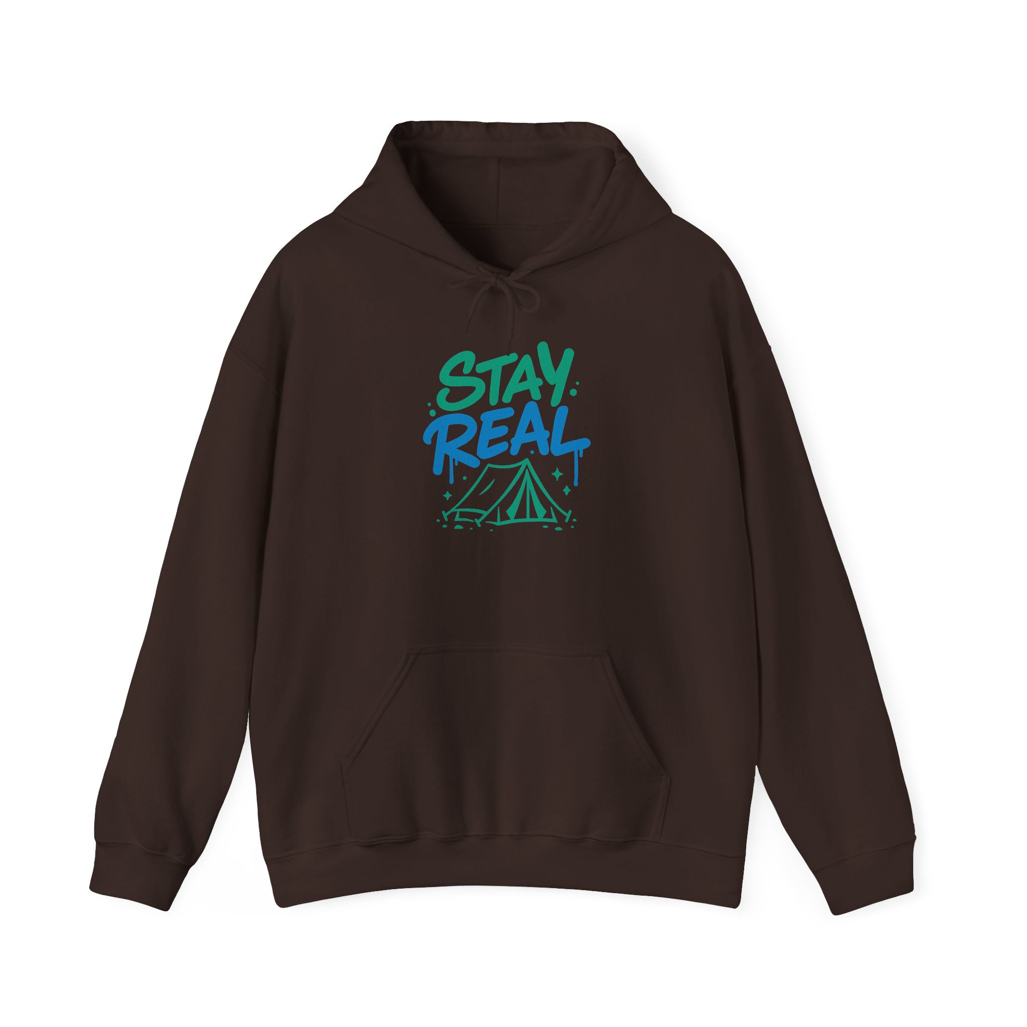 Stay Real Unisex Hoodie - Image 3