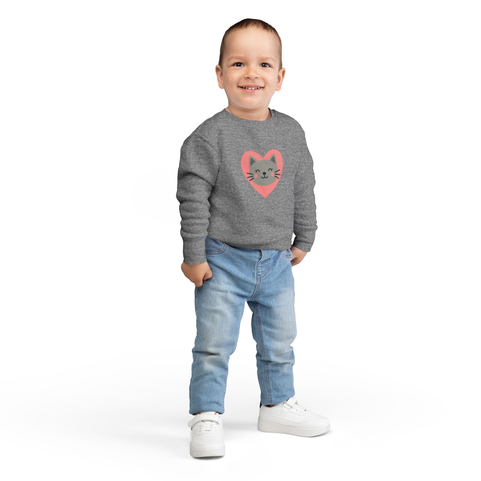 Cute Kitty Sweatshirt - Image 6