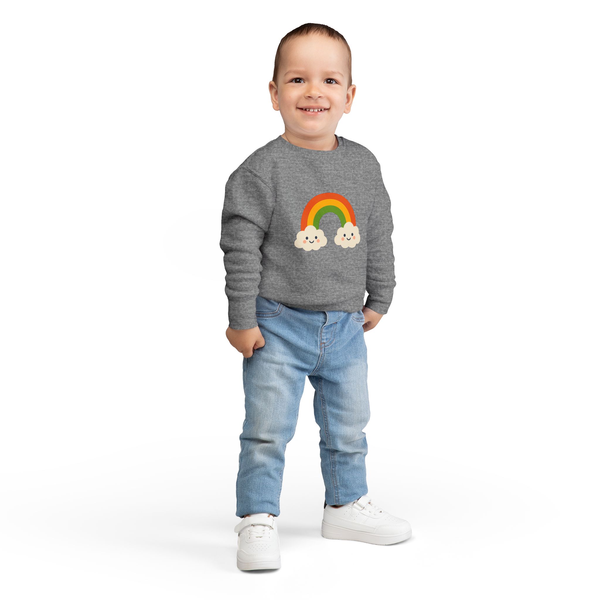 Toddler Rainbow Sweatshirt - Image 6