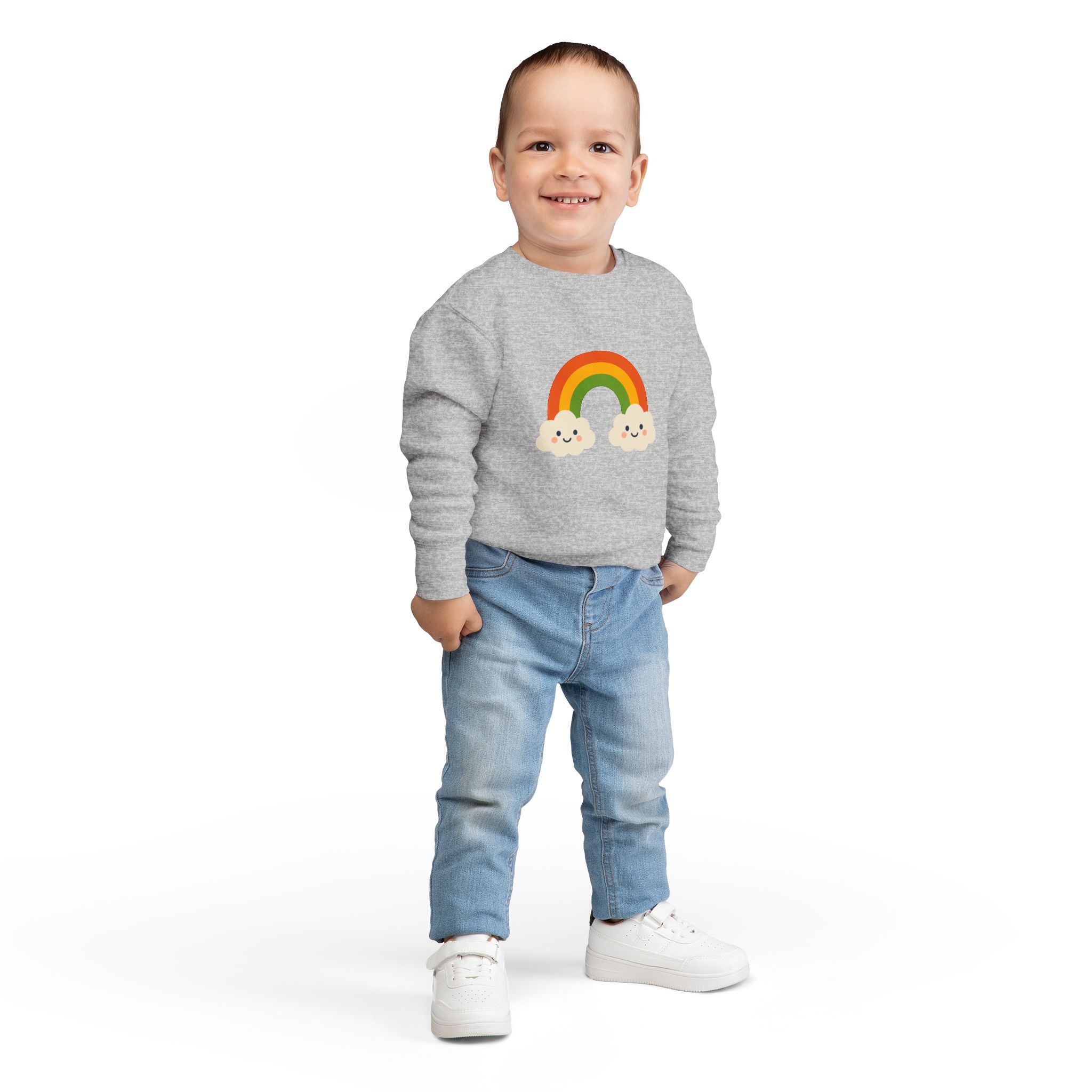 Toddler Rainbow Sweatshirt - Image 2
