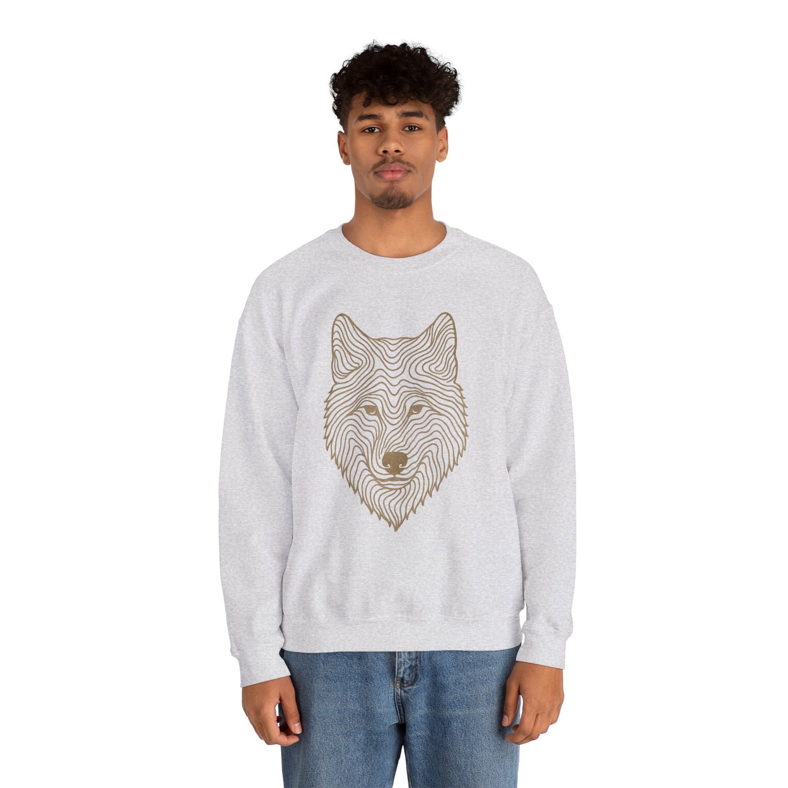 A Wolf’s Head Sweatshirt - Image 9