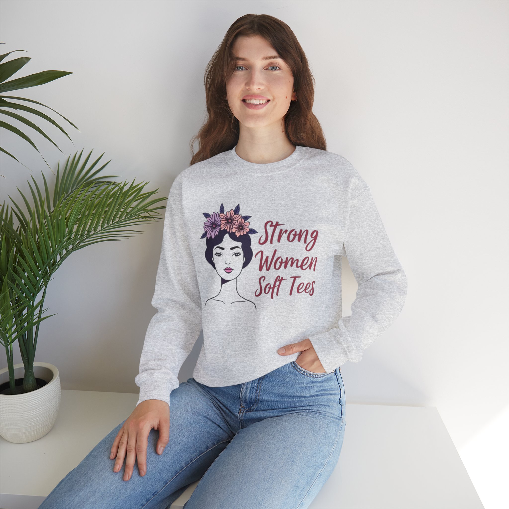 Strong Women Sweatshirt - Image 6