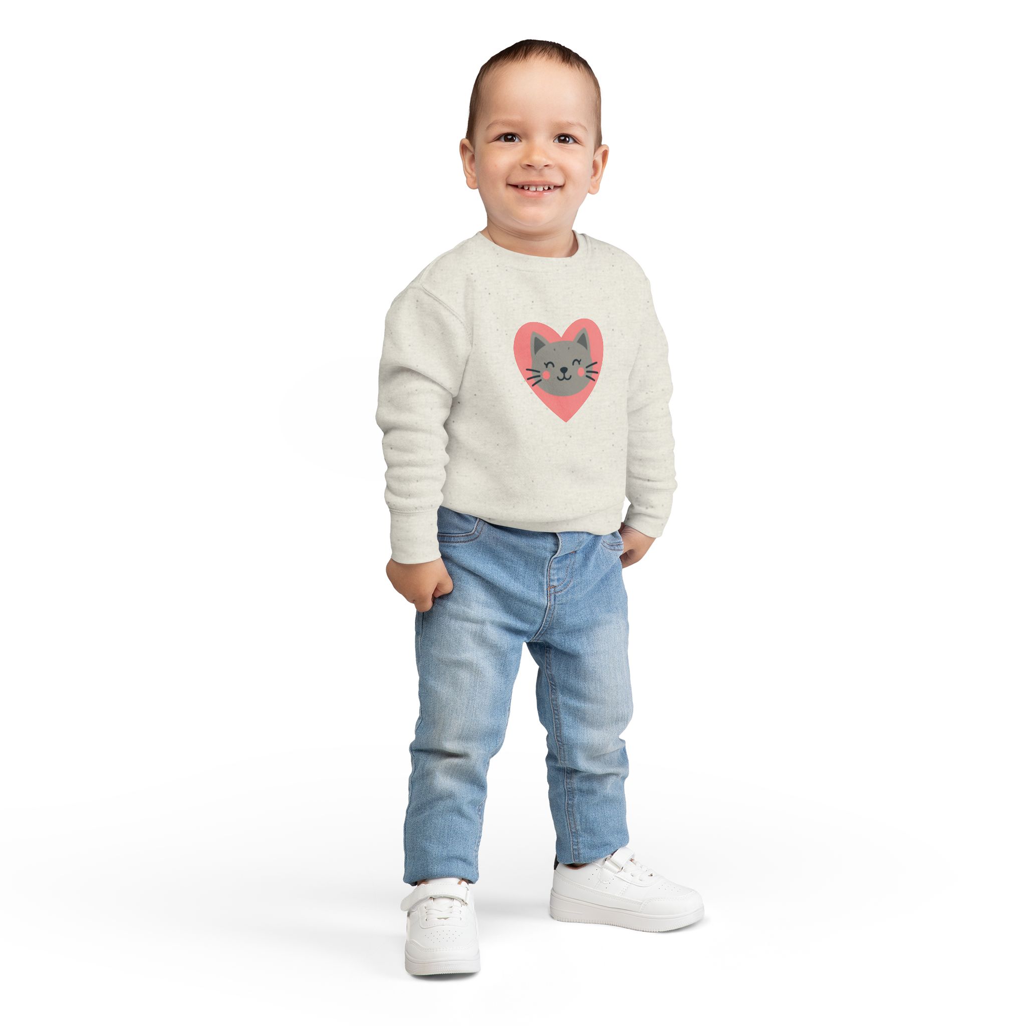 Cute Kitty Sweatshirt - Image 2