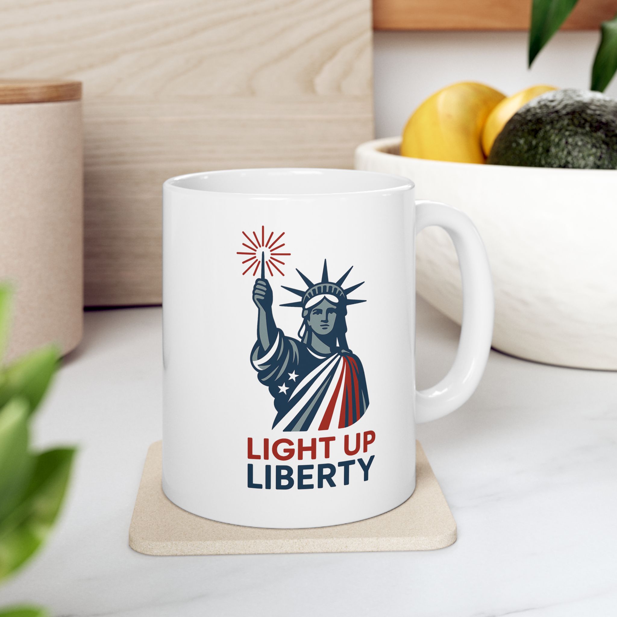 Liberty Statue Coffee Mug - Image 2