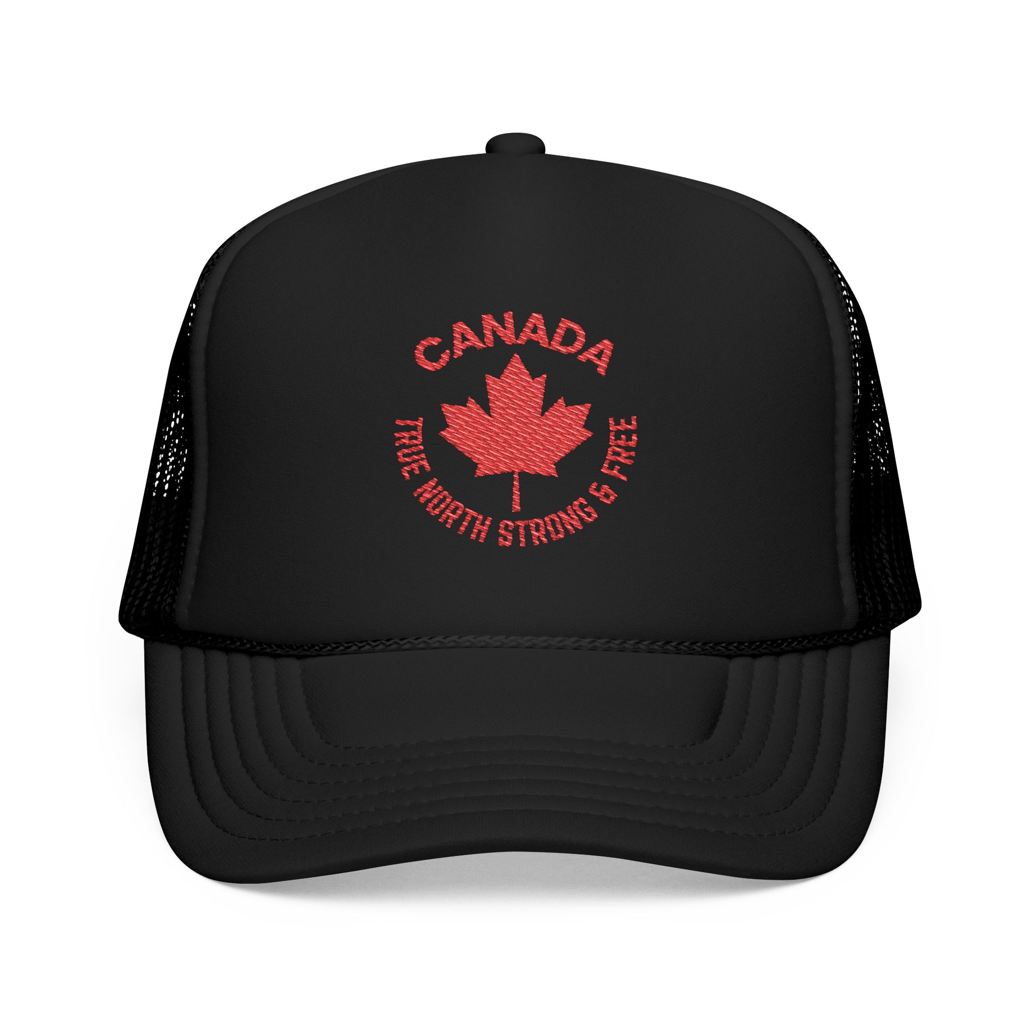 Embroidered Canada Foam Trucker Hat - Image 3
