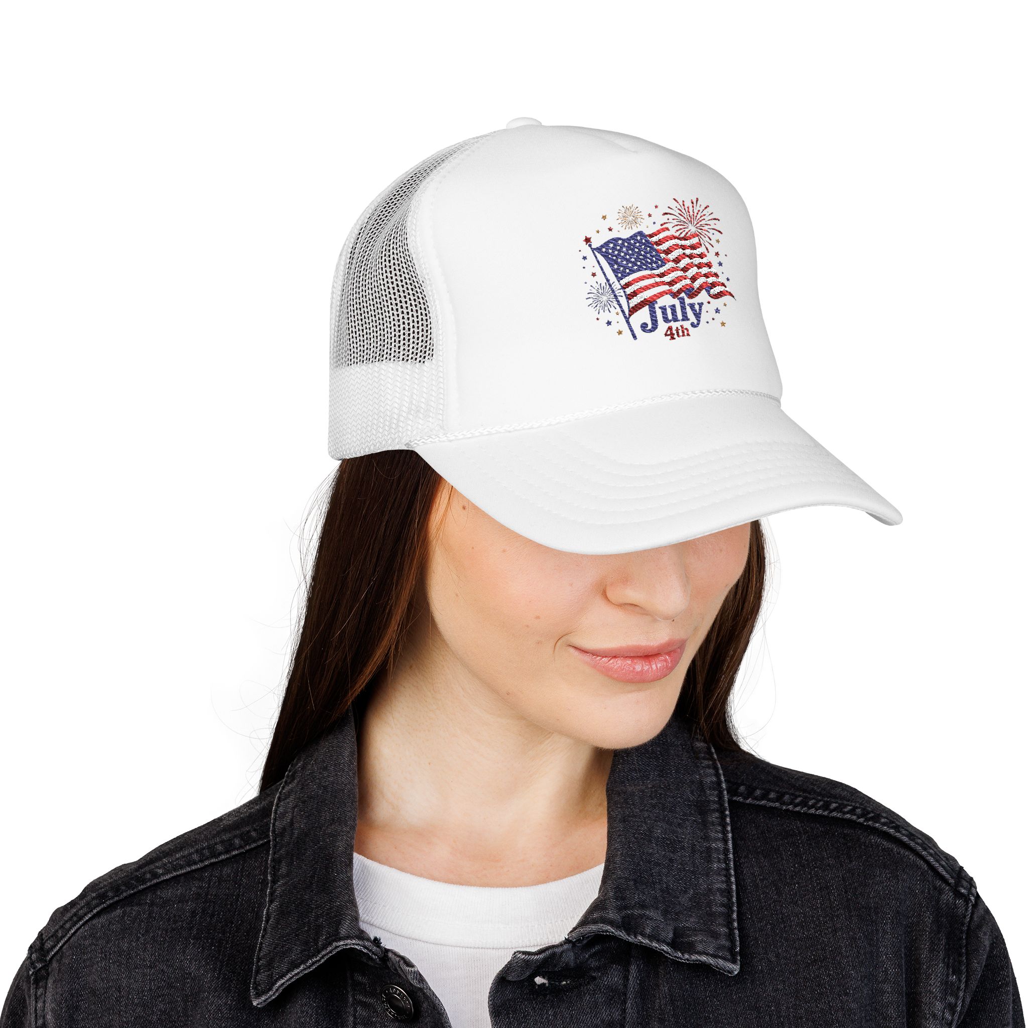4th of July Foam Trucker Hat - Image 3