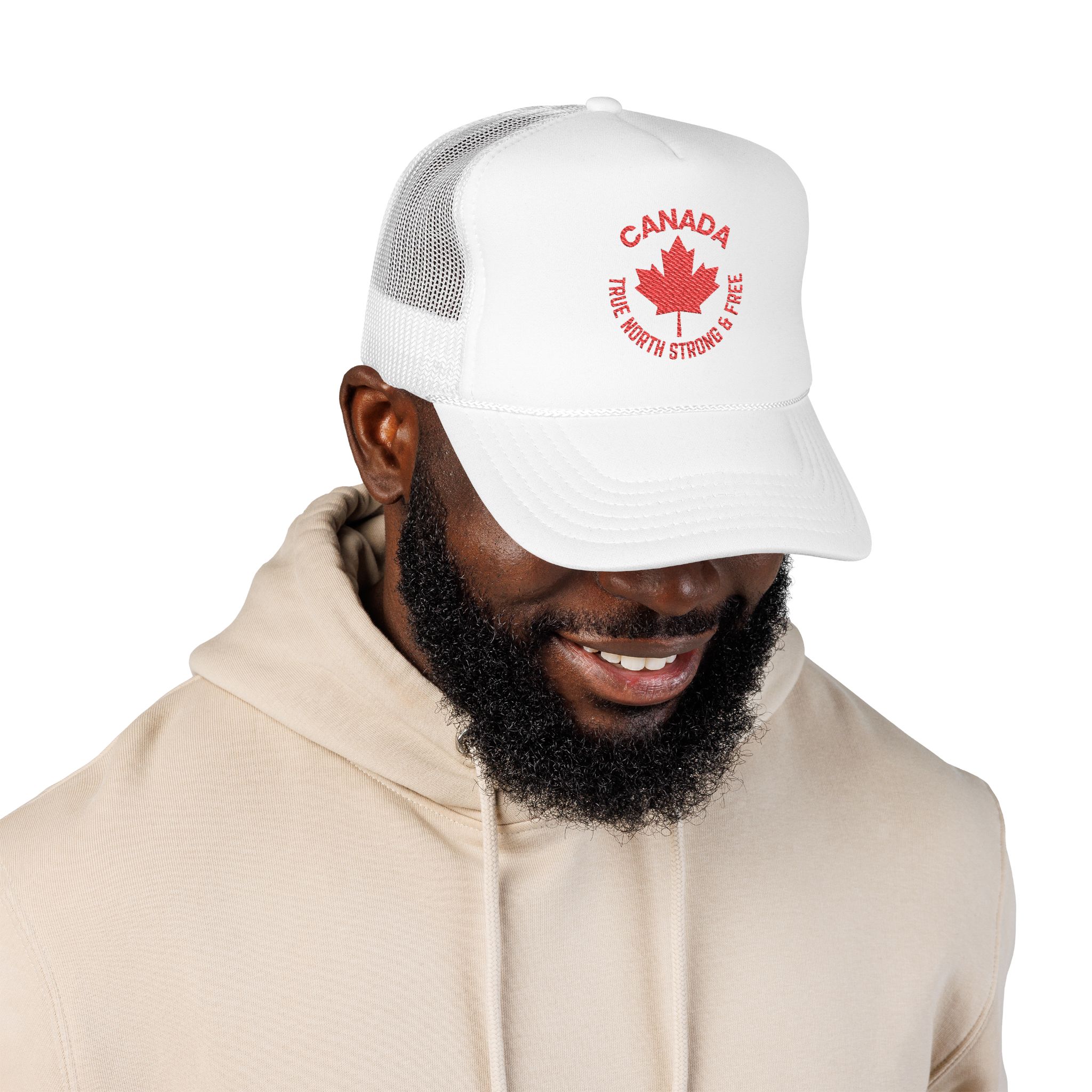 Embroidered Canada Foam Trucker Hat - Image 2