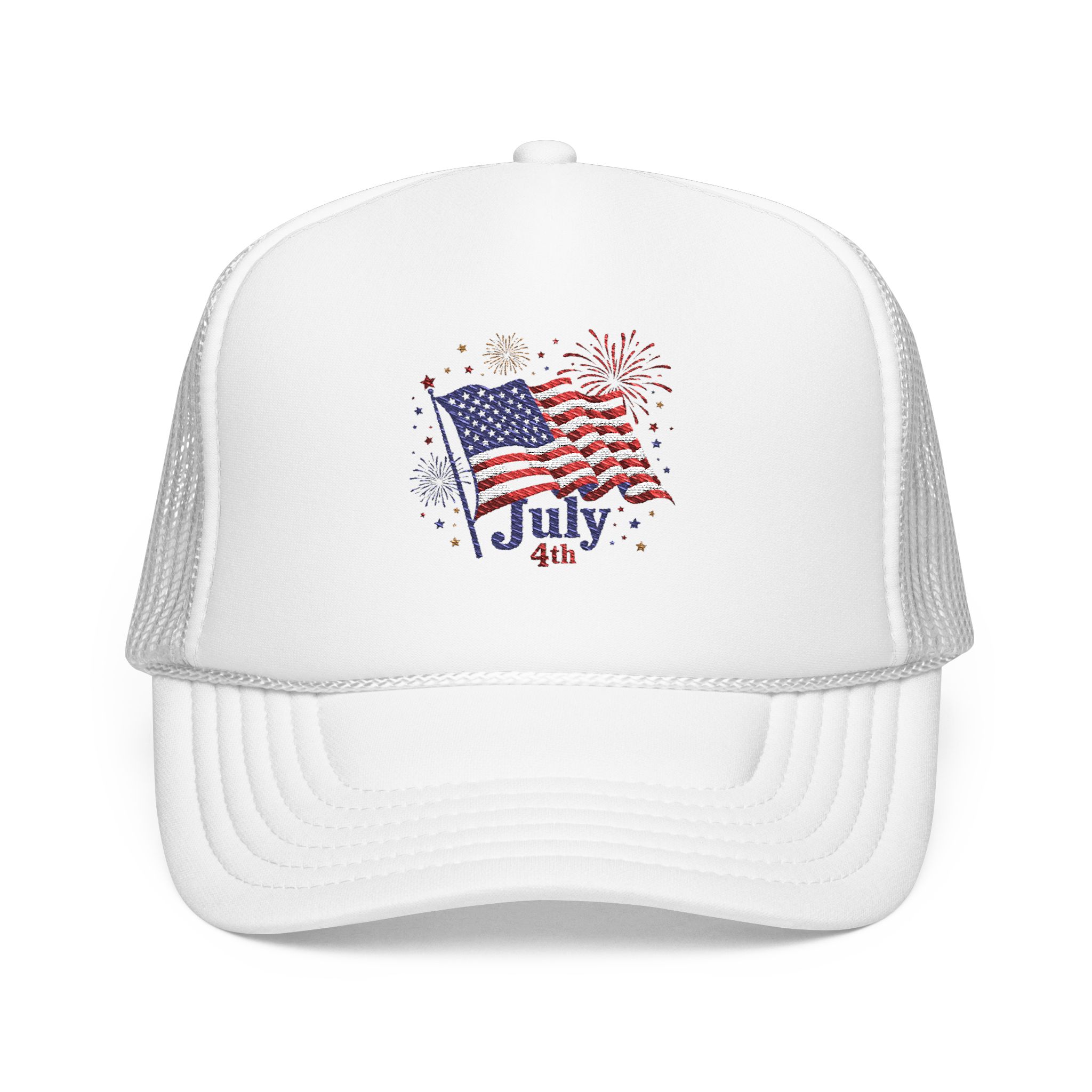 4th of July Foam Trucker Hat - Image 4
