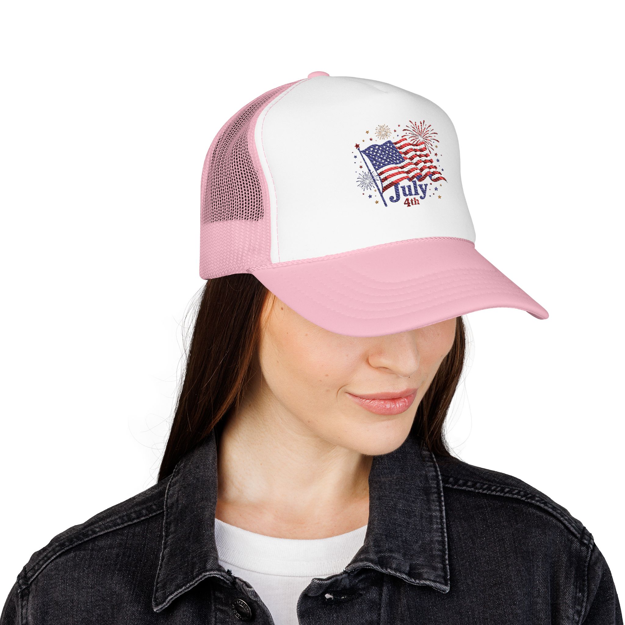 4th of July Foam Trucker Hat - Image 2