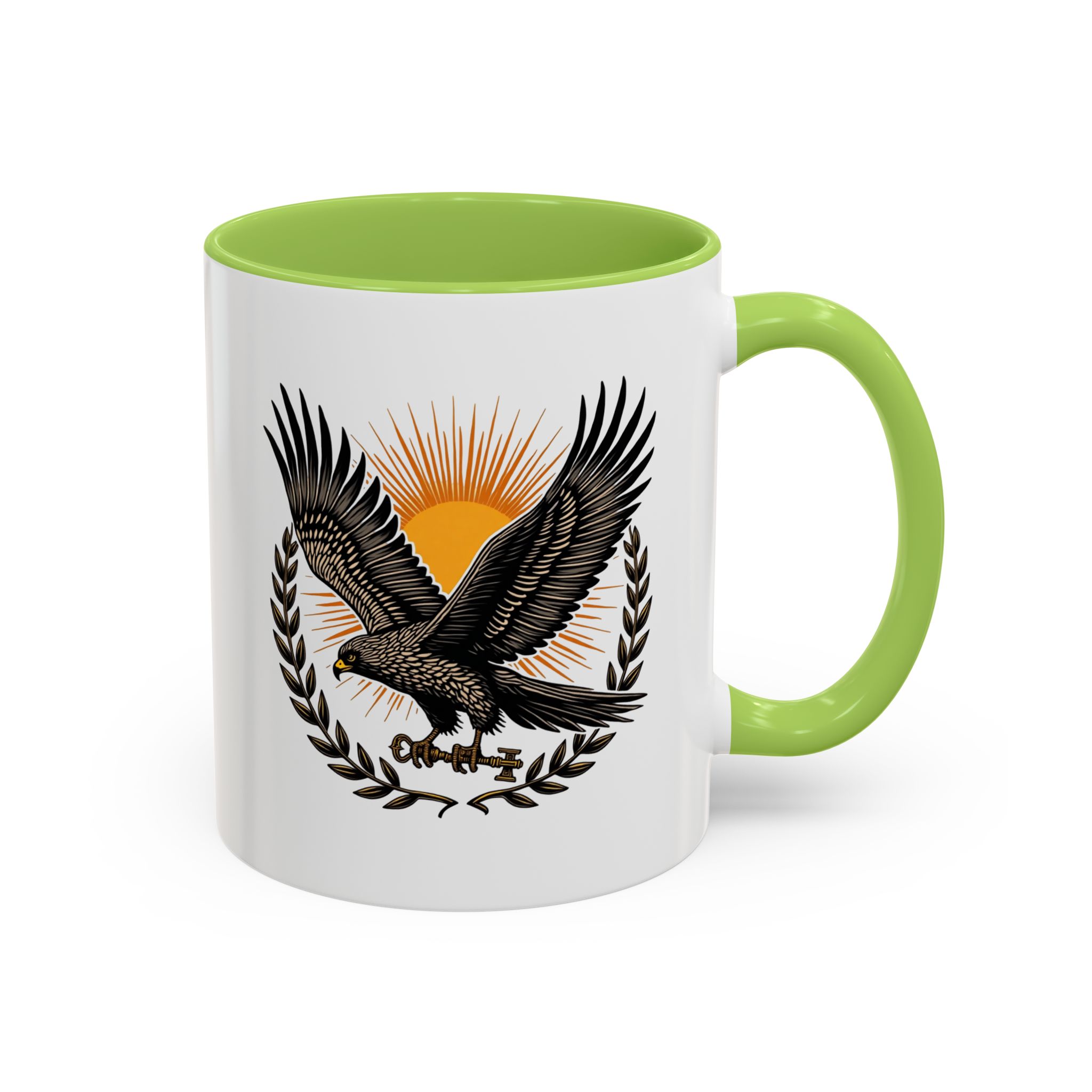 Eagle Sunrise Accent Coffee Mug - Image 11