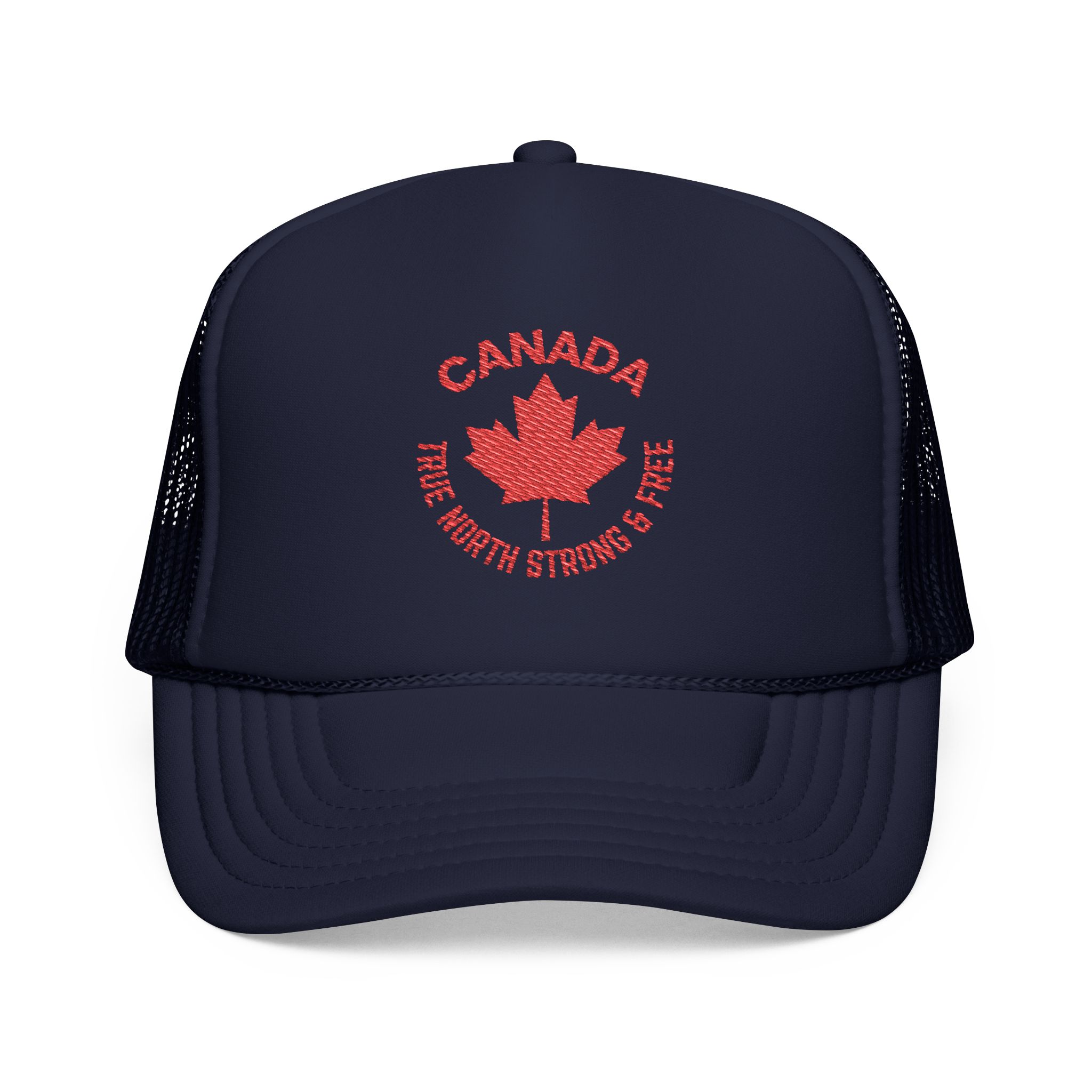 Embroidered Canada Foam Trucker Hat - Image 4